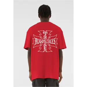 Oversized T-shirt MJ Gonzales MJG Heavy Iron Cross image-2