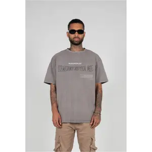 Oversized póló MJ Gonzales Legends Never Die - Acid Washed Heavy image-2