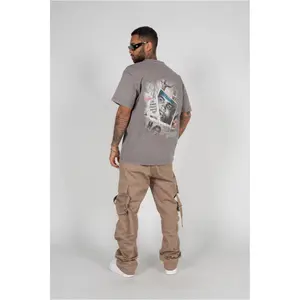 Oversized póló MJ Gonzales Legends Never Die - Acid Washed Heavy image-6
