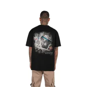 Oversized póló MJ Gonzales Legends Never Die x Heavy 2.0 image-5