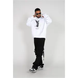 Oversized hooded sweatshirt MJ Gonzales Angel V.4 image-3