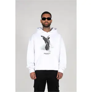 Oversized hooded sweatshirt MJ Gonzales Angel V.4 image-2