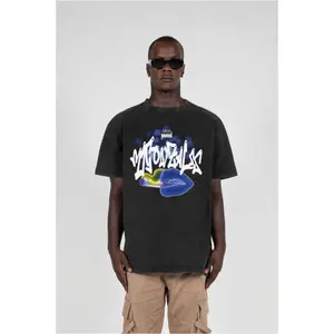 T-shirt Ξεβαμμένο Ασβεστίτη MJ Gonzales Kiss image-2