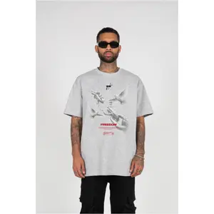Oversized T-Shirt MJ Gonzales Freedom x image-1