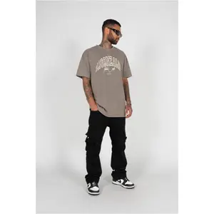 T-Shirt mit Acid-Wash MJ Gonzales International image-1