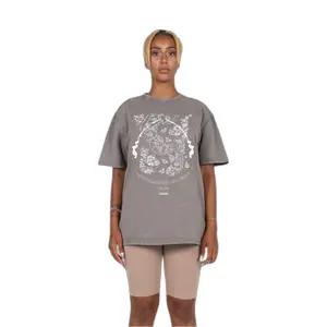 Női oversized póló MJ Gonzales Paisley x Acid Washed Heavy image-1
