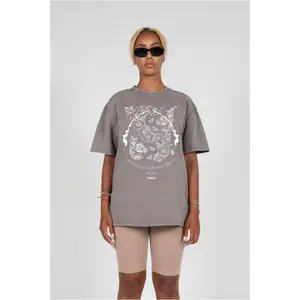 Női oversized póló MJ Gonzales Paisley x Acid Washed Heavy image-2