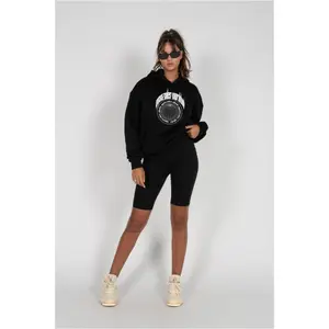 Casaco com capuz de grandes dimensões para mulher MJ Gonzales Worldwide x Heavy image-3