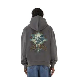 Sweatshirt oversized com capucho MJ Gonzales Saint V.1 x Heavy image-2