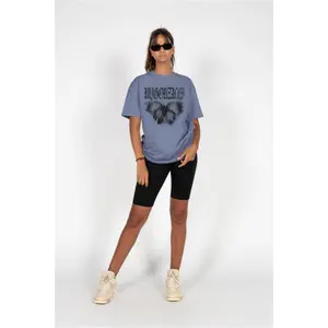 Women's oversized T-shirt MJ Gonzales Butterfly Illusion image-1