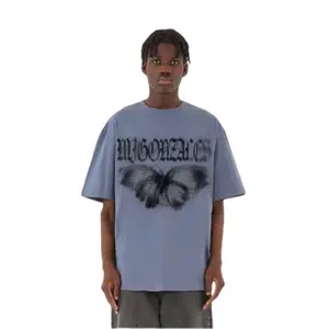 Oversized T-shirt MJ Gonzales Heavy - Butterfly Illusion image-0