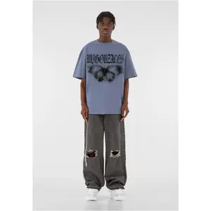 Oversized T-shirt MJ Gonzales Heavy - Butterfly Illusion image-1