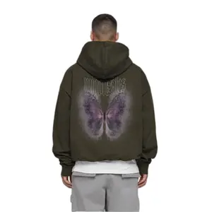 Sweatshirt com capuz de grandes dimensões MJ Gonzales Heavy - Frosted Wings image-2