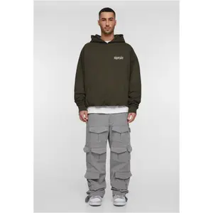 Sweatshirt com capuz de grandes dimensões MJ Gonzales Heavy - Frosted Wings image-1