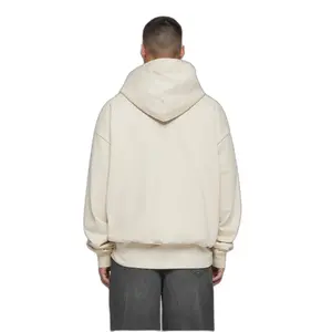 Oversized hooded sweatshirt MJ Gonzales Heavy - Butterfly Illusion image-2