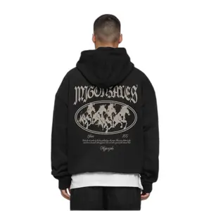 Oversized hooded sweatshirt MJ Gonzales Heavy - Running Wild image-2