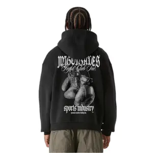 Oversized hooded sweatshirt MJ Gonzales Heavy - Knockout Kings image-2