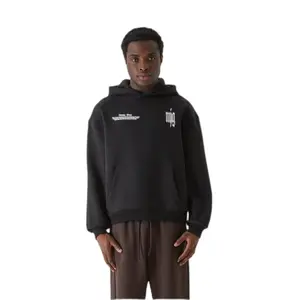 Oversized hooded sweatshirt MJ Gonzales Heavy - Inferno Butterfly image-0
