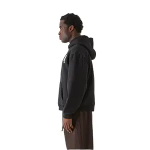 Oversized hooded sweatshirt MJ Gonzales Heavy - Inferno Butterfly image-2