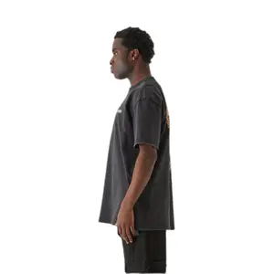 Oversized T-shirt MJ Gonzales Heavy Acid Washed - Burning Wings image-2