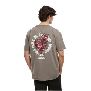 Oversized T-shirt MJ Gonzales Heavy Acid Washed - Rebels never die image-2