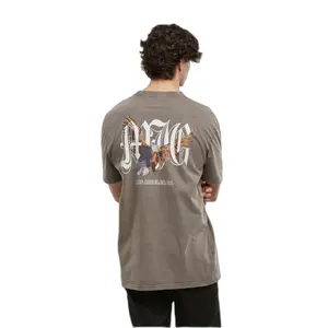 Oversized T-shirt MJ Gonzales Heavy Acid Washed - Lone Hunter image-2
