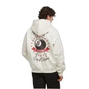 Oversized hooded sweatshirt MJ Gonzales Heavy - Black Ball Syndicate image-2