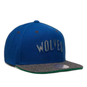 Cap Minnesota Timberwolves hwc melange patch image-1