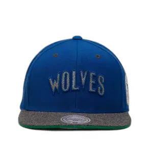 Cap Minnesota Timberwolves hwc melange patch image-2
