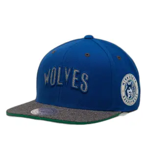 Cap Minnesota Timberwolves hwc melange patch image-0