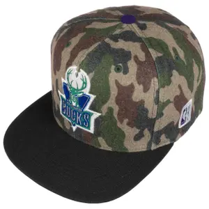 Cap Milwaukee Bucks hwc camo flannel image-2