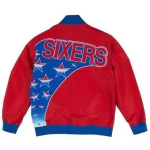 NBA Philadelphia 76ers Jacket authentic image-1