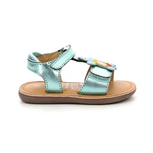 Baby girl sandals MOD 8 Cloonimals Tortue image-0