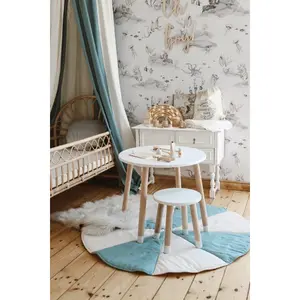 Crib canopy Moi Mili "Cirque bleu" image-3