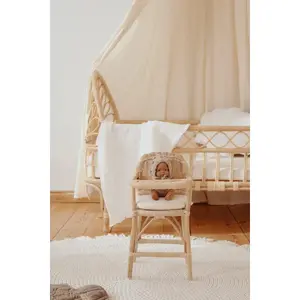 Auvent de lit enfant Moi Mili "coton brut" image-1