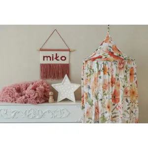 Auvent de lit enfant Moi Mili "Flower power" image-1