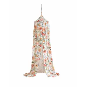 Auvent de lit enfant Moi Mili "Flower power" image-0