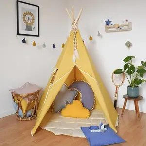 Tienda tipi de lino para niños Moi Mili Honey image-2