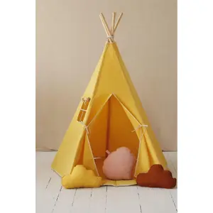 Tienda tipi de lino para niños Moi Mili Honey image-3