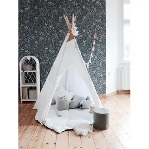 Tipi aus Leinen Kind Moi Mili "Blanc" image-2