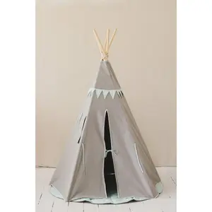 Tipi met slinger voor kinderen Moi Mili "Mint Love" image-1