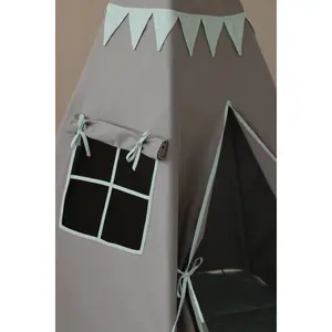 Tipi met slinger voor kinderen Moi Mili "Mint Love" image-3