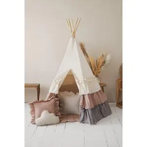 Tipi with ruffles Moi Mili "Powder Frills" image-0