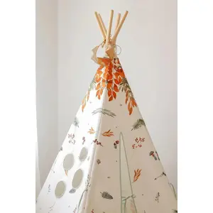 Children's teepee and carpet set Moi Mili "Amis de la forêt" image-2