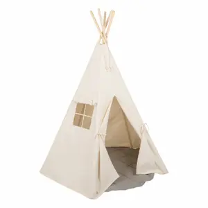 Children's teepee and carpet set Moi Mili "beige" image-0