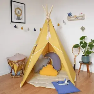 Kindertipi en tapijt set Moi Mili "Honey" image-3