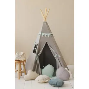 Zestaw Teepee z girlandą i dywanem Moi Mili "Mint Love" image-2