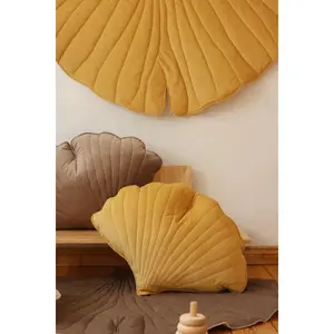 Tapete de folhas de veludo ginkgo para crianças Moi Mili "Miel" image-2