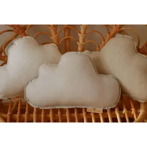 Linen cloud pillow Moi Mili Sand image-2