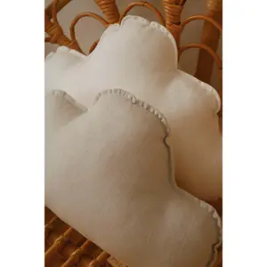 Linen cloud pillow Moi Mili Sand image-4
